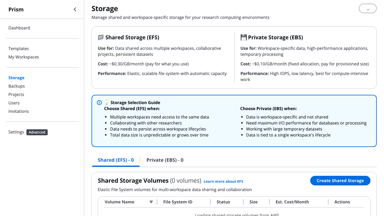 Storage Interface