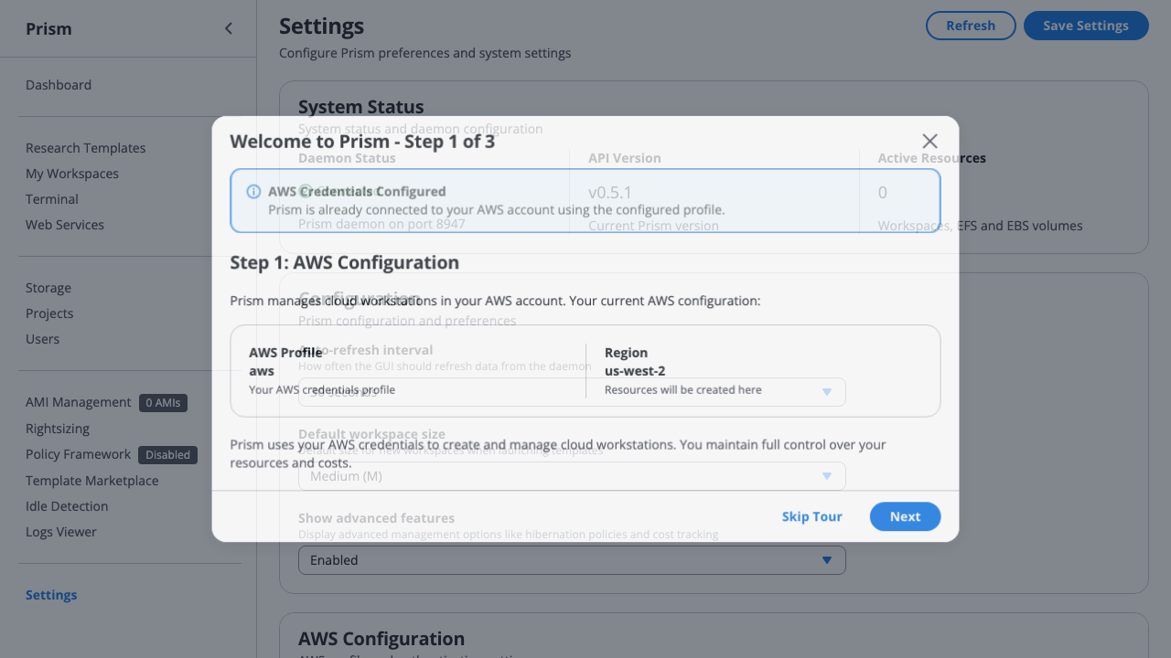 AWS Profile Configuration